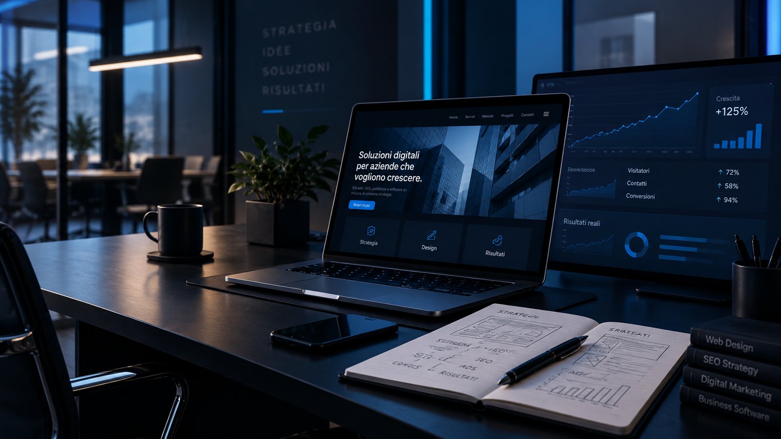 Agenzia digitale CMXD Solutions per siti web, SEO, Google e software gestionali in Italia